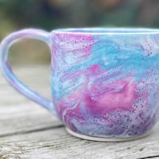 Gemarmerde capuchino beker
