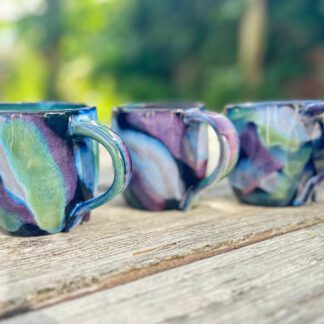 Galaxy bekers set van 3 stuks